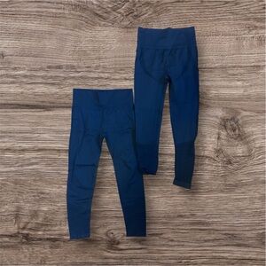 Black Leggings Pair Scrunch Butt